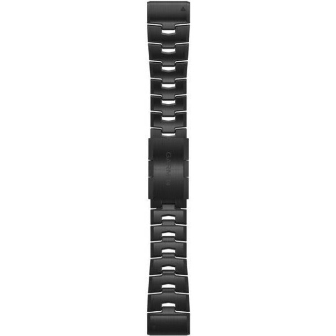 Ремешок для смарт часов GARMIN QUICKFIT BAND 26MM VENTED TITANIUM BRACELET WITH CARBON GRAY DLC 10172